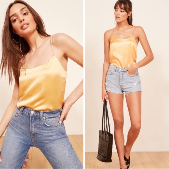 Reformation Tops - Reformation Gigi silk Camisole Sz M